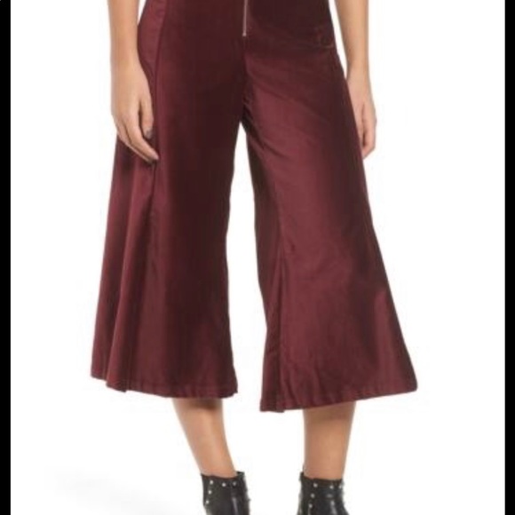 NEW CODE X MODE Velveteen Burgundy Pants (S) - Picture 5 of 6